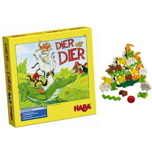 Haba stapelspel dier op dier 5478
