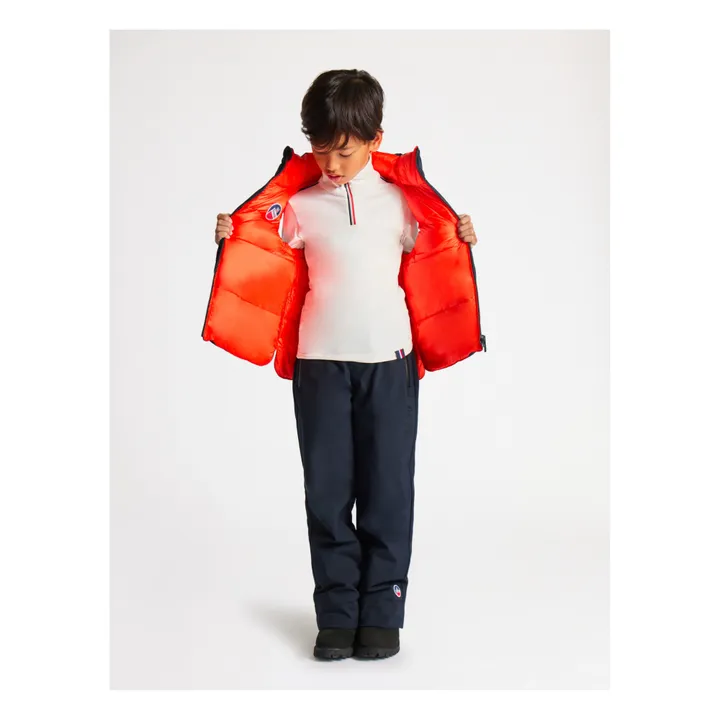 Fusalp Veste Sans Manches Venus | Bleu marine - Rouge
