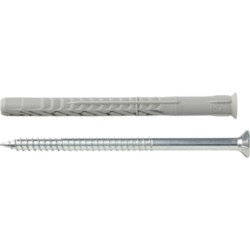 Fischer Constructieplug SXRL 10x120mm met torx schroef 4 stuks