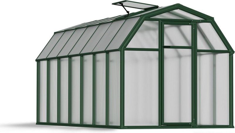 Rion - RI07700 - Broeikas - Groen - Tuinkas - 198 x 204 x 449 cm