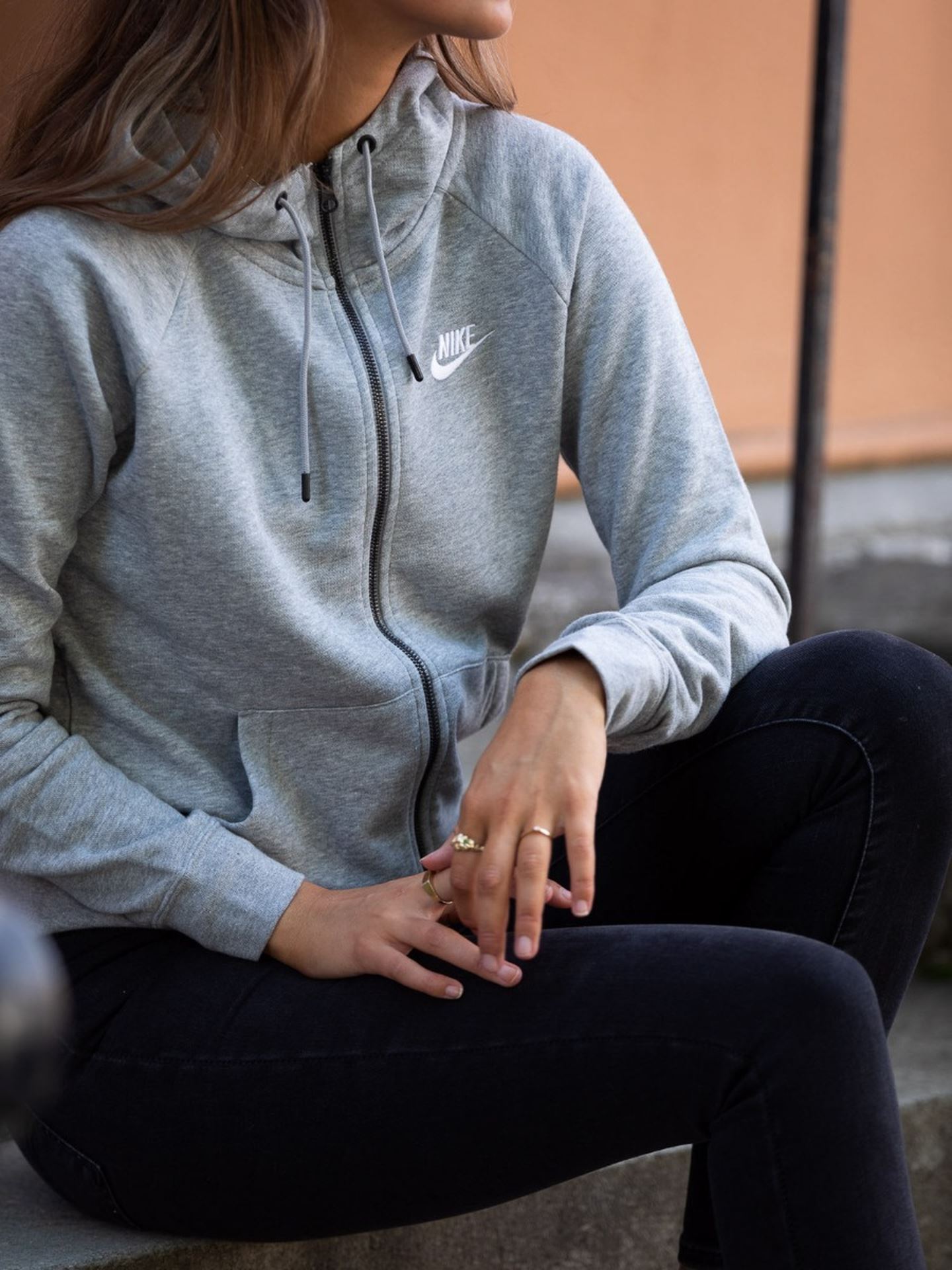 Essential Fleece Full Zip Hoodie