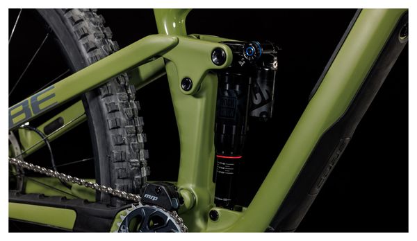 VTT Tout-Suspendu Cube Stereo One55 C:62 TM 29 Sram X01 Eagle AXS 12V 29'' Vert Olive 2024