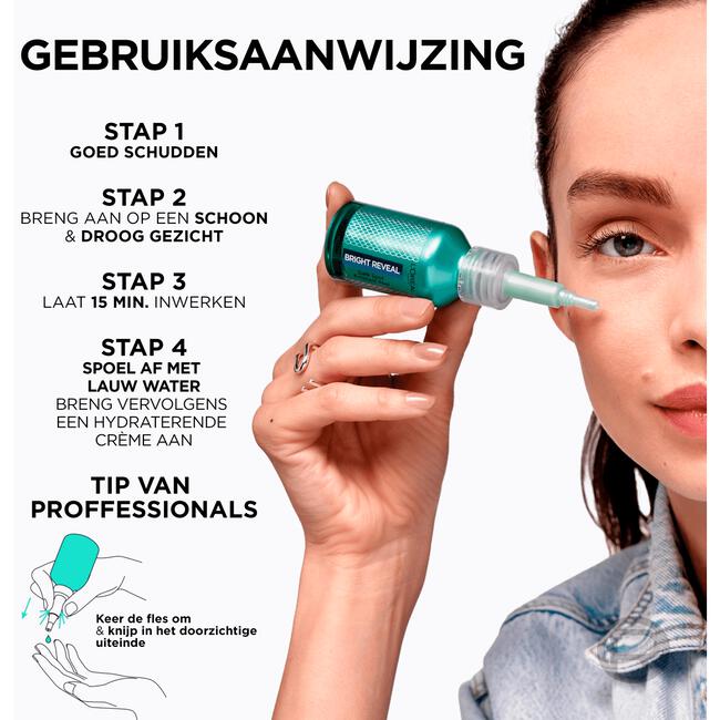 L'Oréal Paris Bright Reveal Exfoliant Peeling 25 ML
