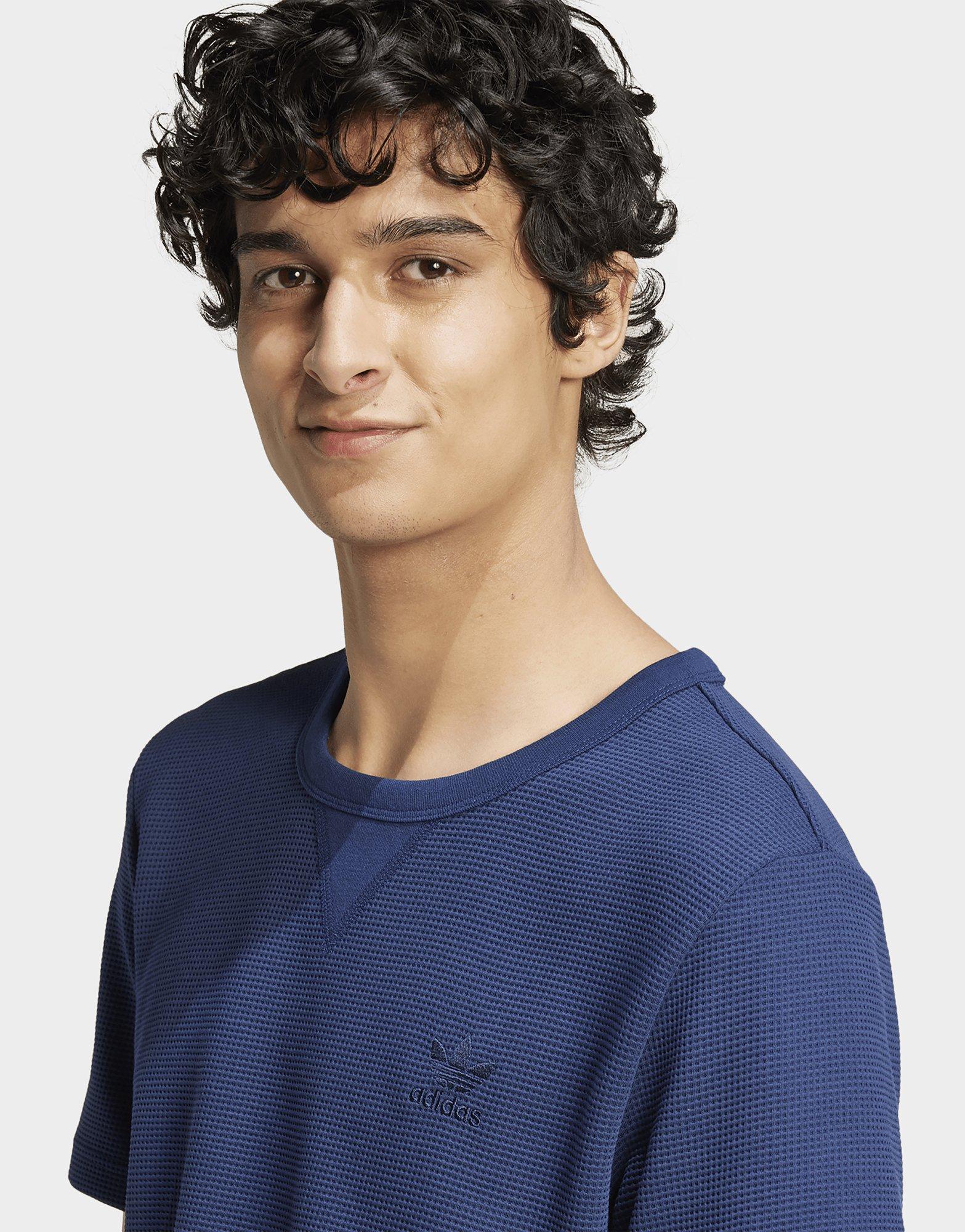 adidas Originals T-shirt gaufré Trèfle Essentials