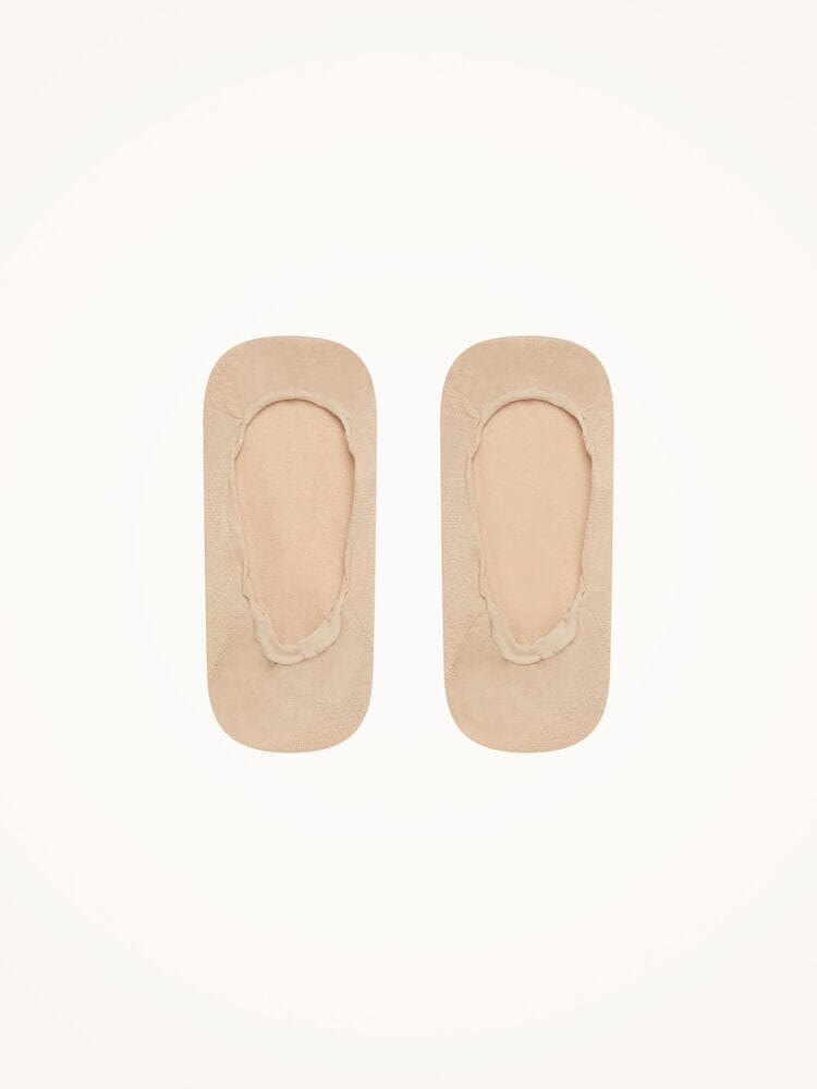 Wolford Cotton Footsies Socks sisal