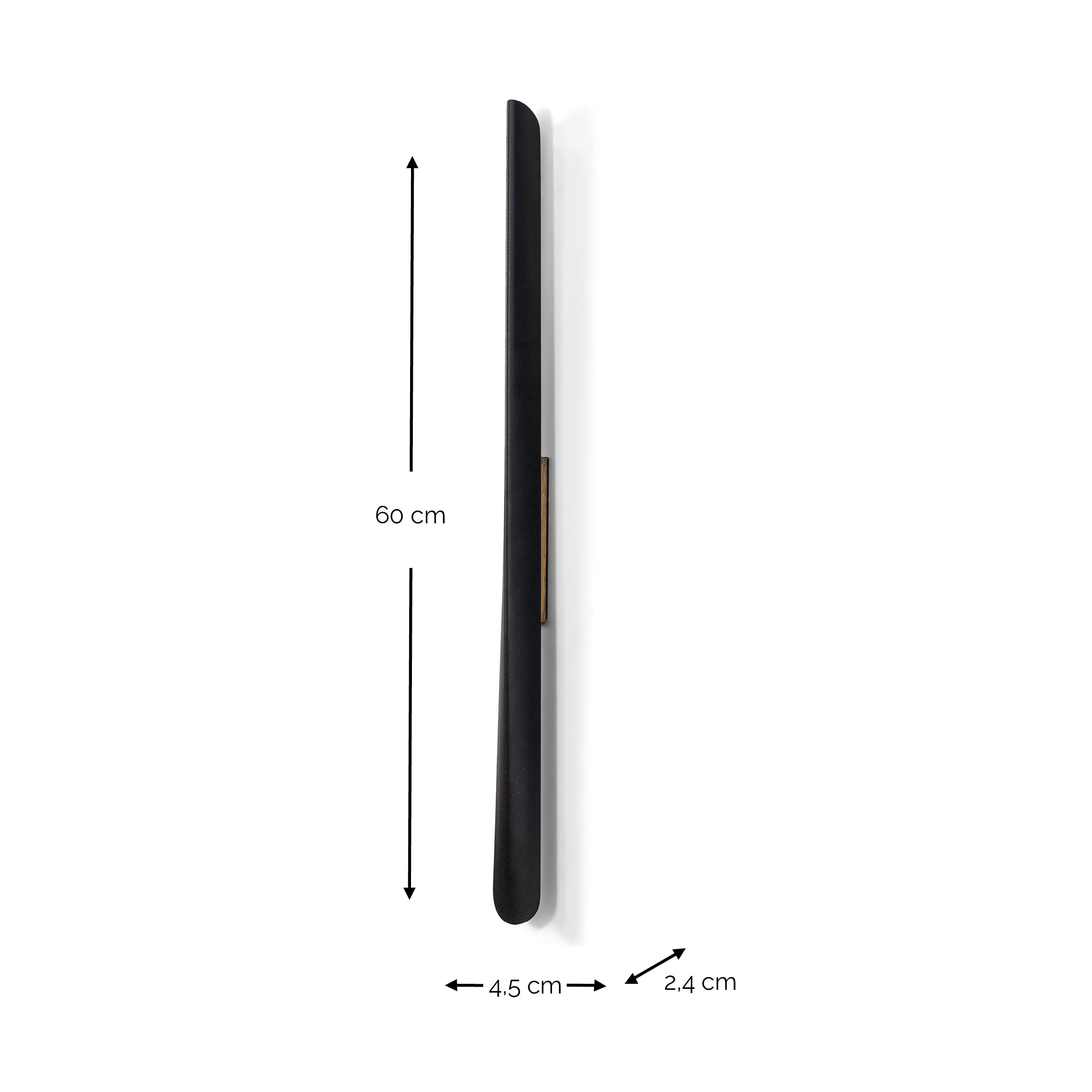Spinder x BUDDE schoenlepel Don - Zwart - Magneethouder