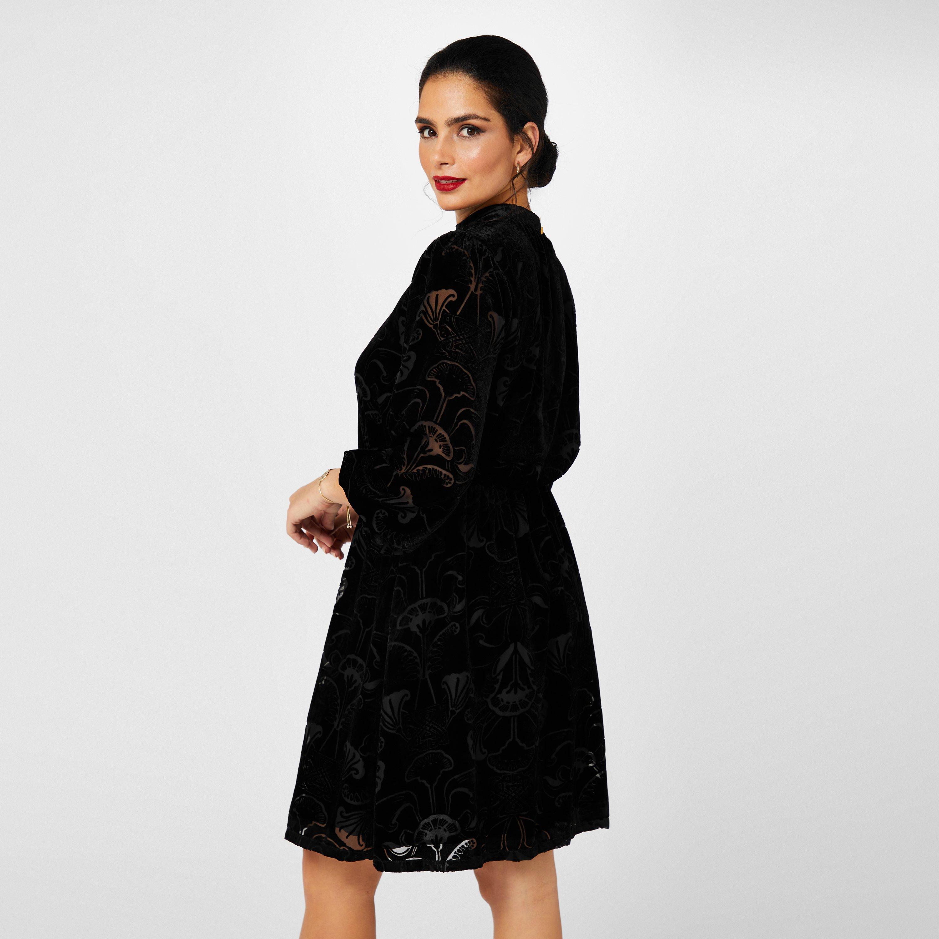 Biba Balloon Sleeve Dress