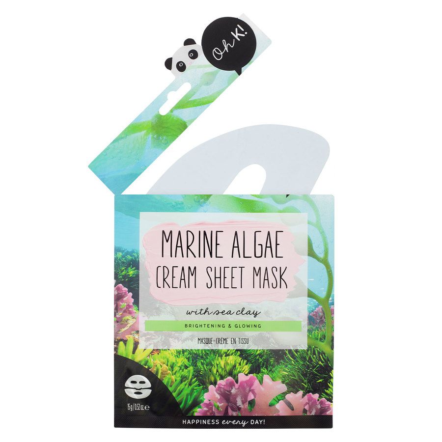 Oh K! Marine Algae and Sea Clay Cream Sheet Mask