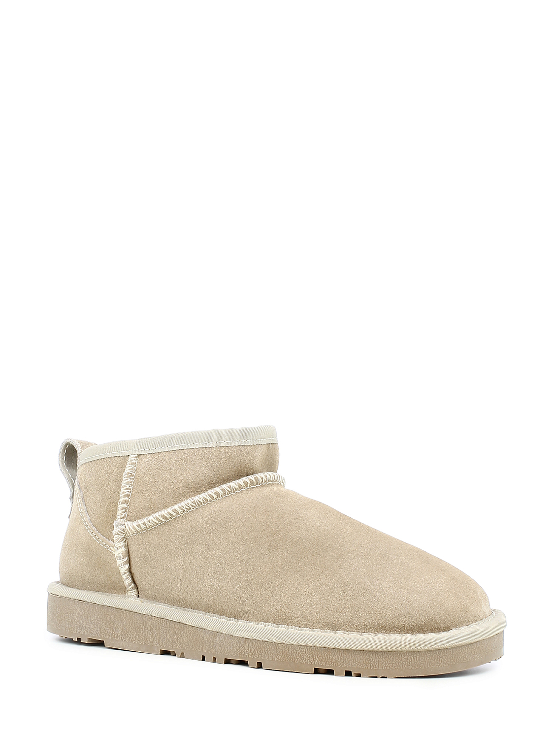 Rugged Gear Beige low wool suede water resistant