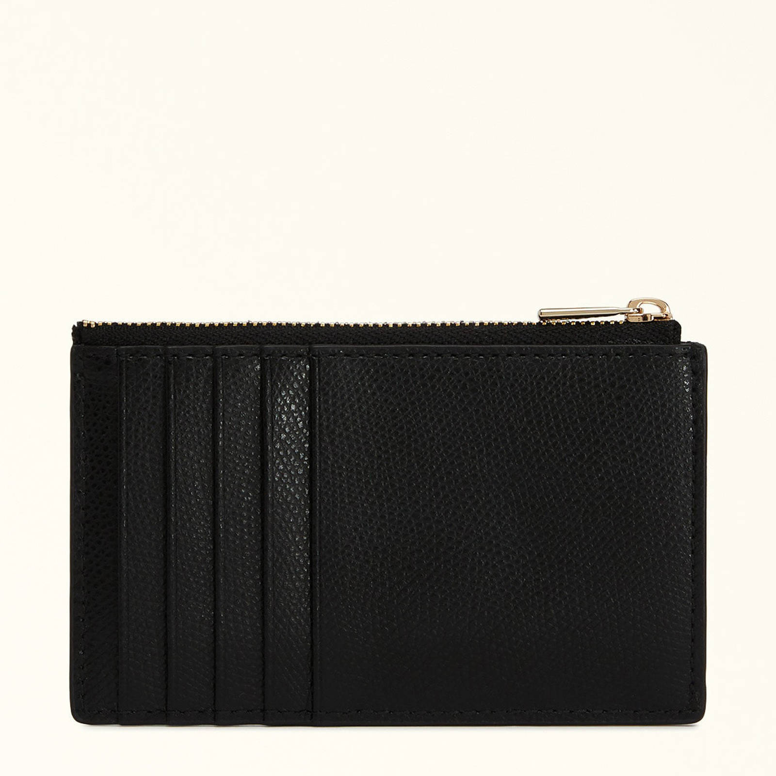 Furla leren pasjeshouder Camelia M zwart