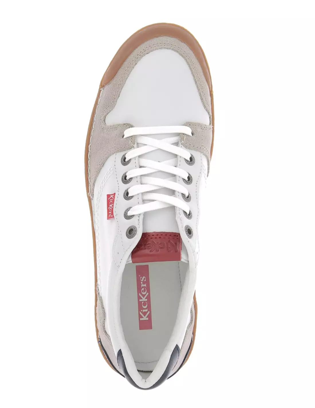 KICKERS KIC TRIGOLO - Baskets Blancmarine