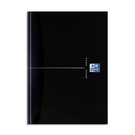 Oxford Buch Smart Black, gebunden, A5, 96 Blatt, liniert