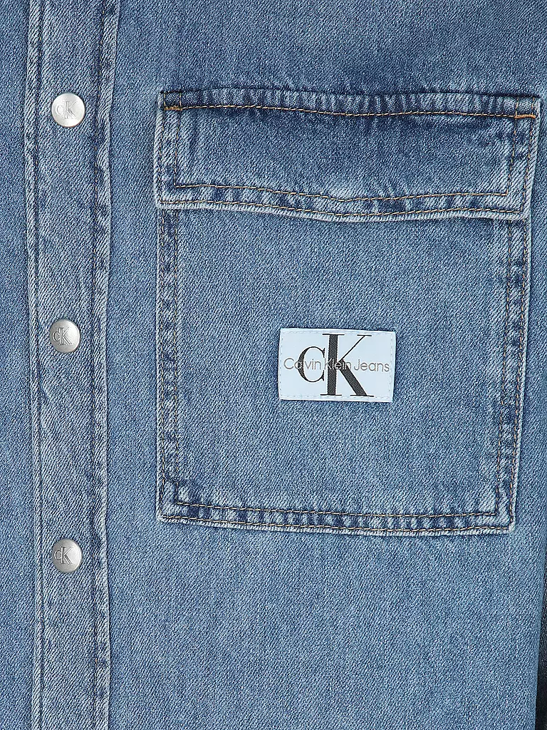 CALVIN KLEIN JEANS Jeanshemd  blau