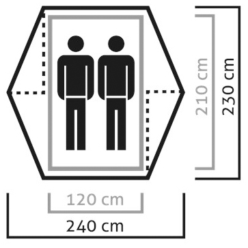 Salewa - Denali II Tent - Tente 2 places