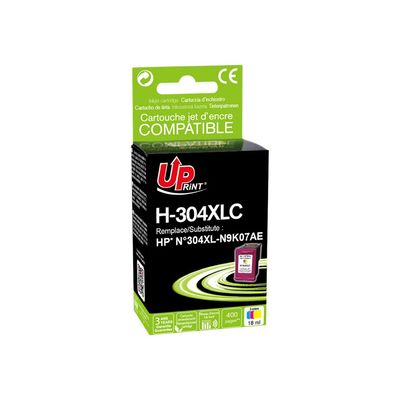 Cartouche compatible HP 304XL - cyan, magenta, jaune - Uprint