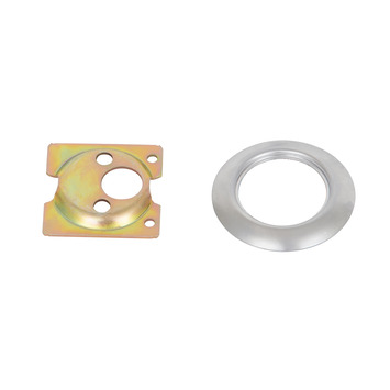Yale Oplegslot met Buitencilinder Los Grijs Gelakt 614-50mm