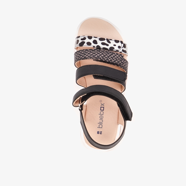 Blue Box meisjes sandalen zwart