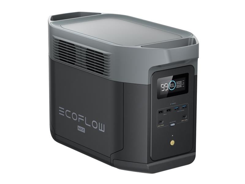 EcoFlow Power Station Delta 2 Max, 2048 Wh Die mobile Power Station für zu Hause oder unterwegs