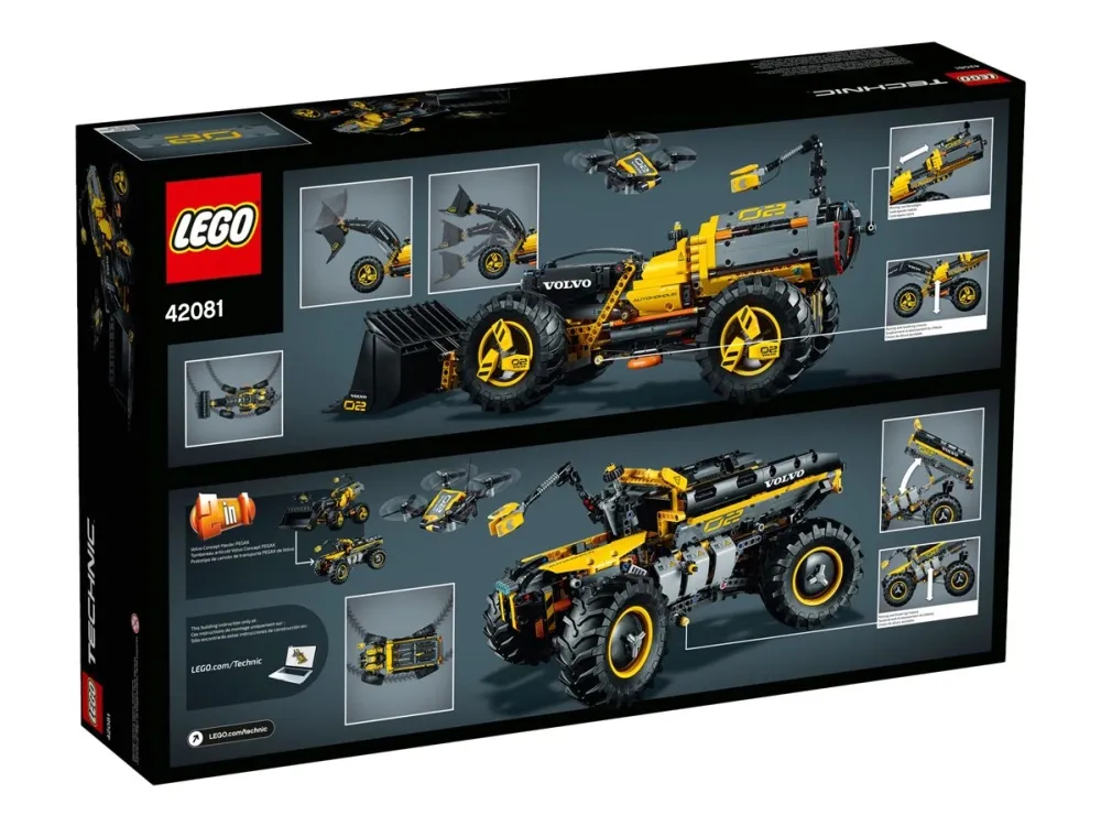 LEGO Technic 42081 - Volvo Concept Wheel Loader ZEUX