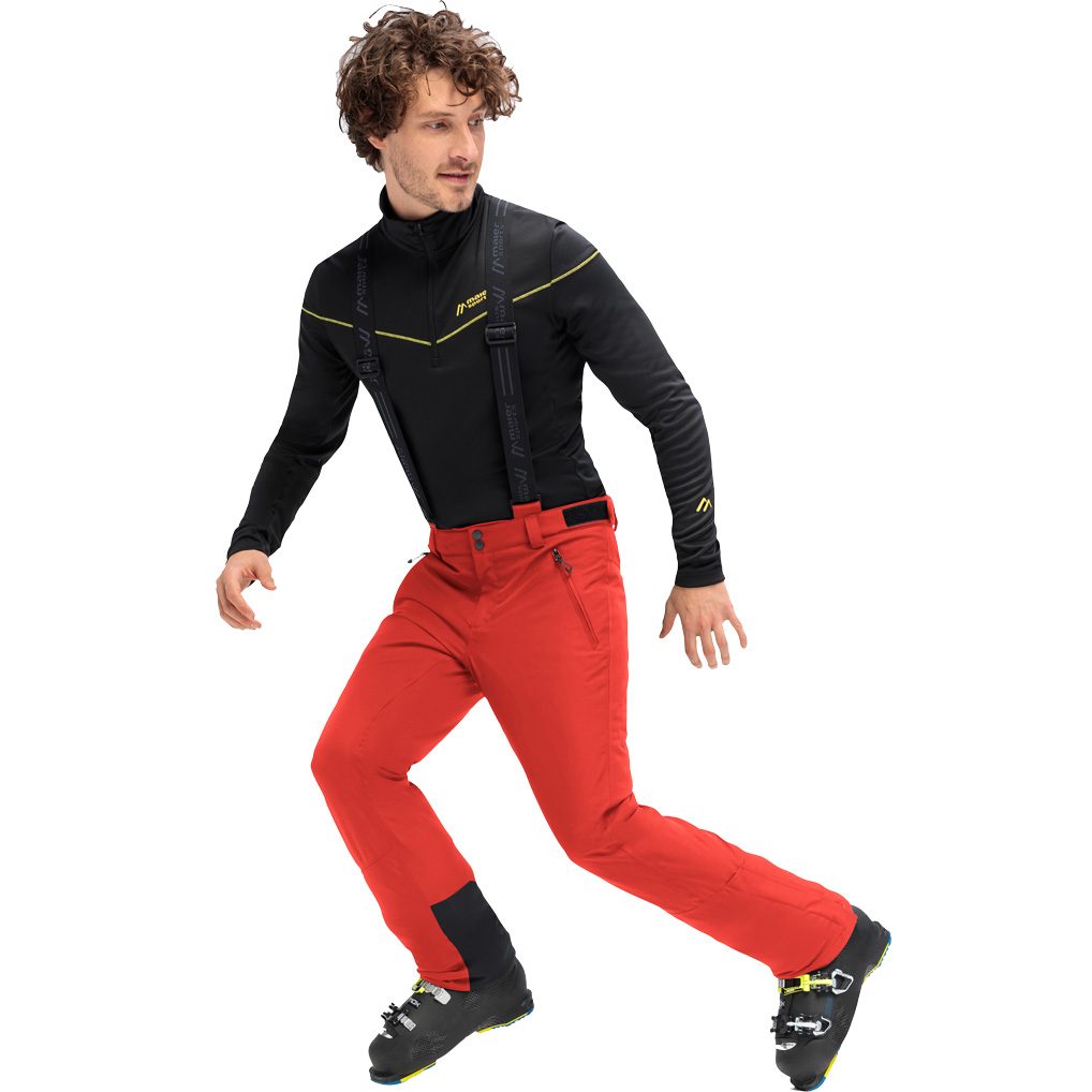 Maier Sports Anton Slim 2.0 Skihose Herren paprika flame