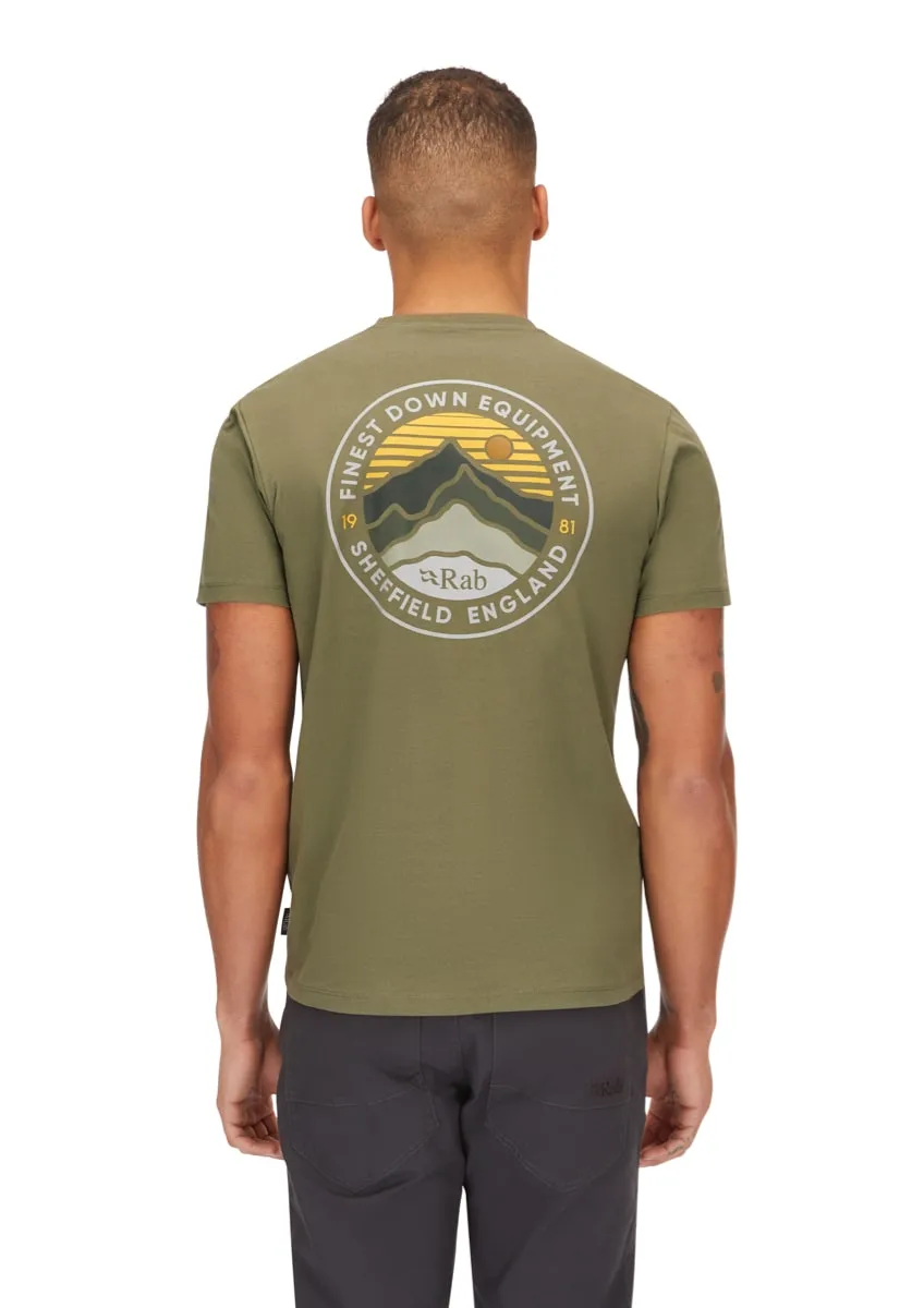 Rab Basecamp 3 Peak Tee Light Khaki