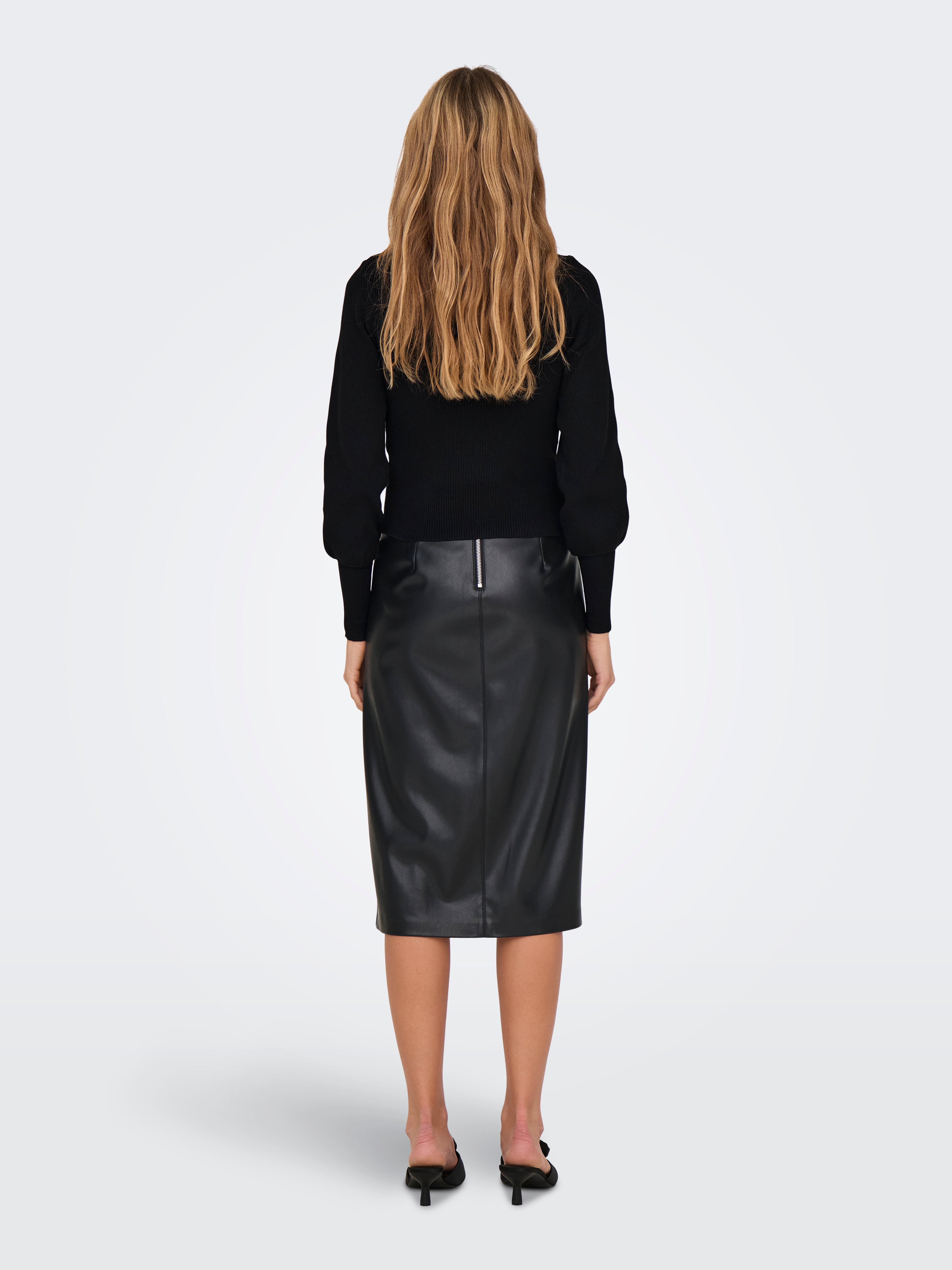 ONLMIE Strickpullover Black
