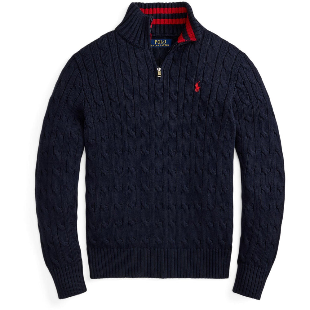 Køb Polo Ralph Lauren Rl Navy Boy Pullover