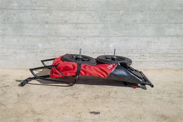 VELOSHOPPER Einkaufswagen  rot