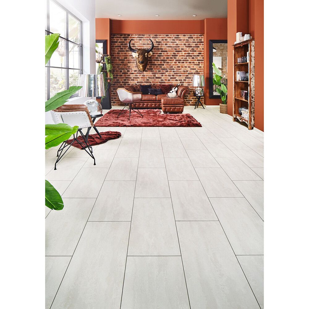LAMINATGULV LOGOCLIC CERAMICO BRIGHT POWDER 2,32M²/PKT