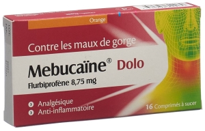 MEBUCAÏNE Dolo Lutschtabletten 8.75 mg, 16 Stück
