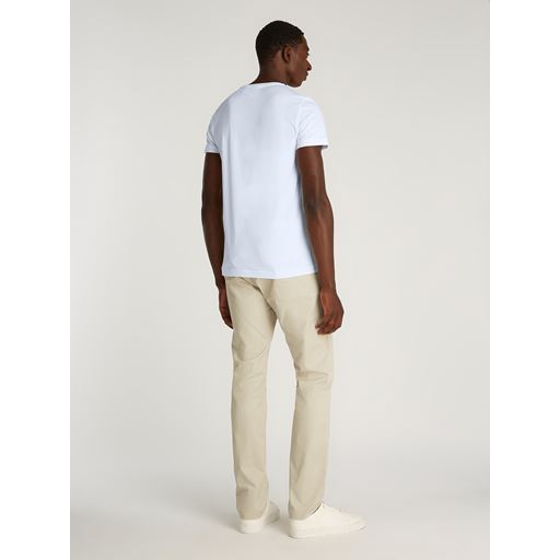 Calvin Klein Stretch Slim T-shirt, Bright White, 3XL