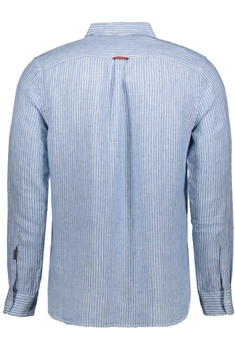 Superdry blauwe heren overhemd