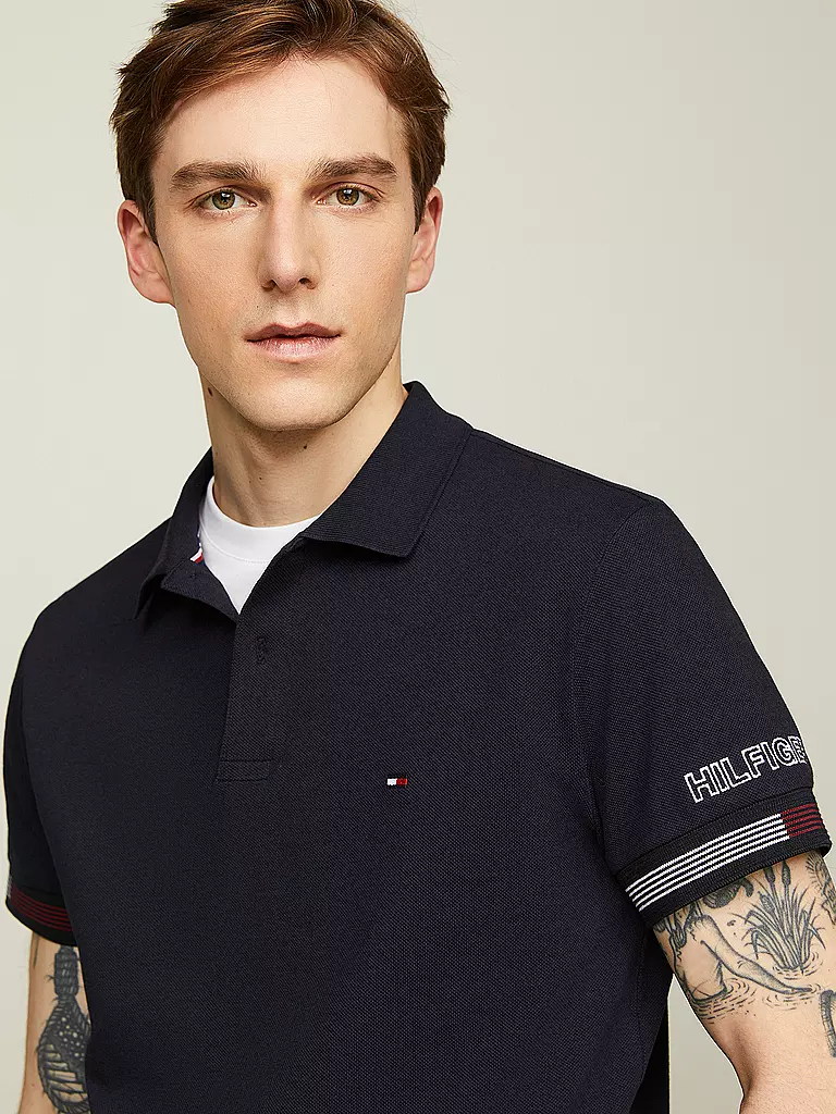 TOMMY HILFIGER Poloshirt  blau