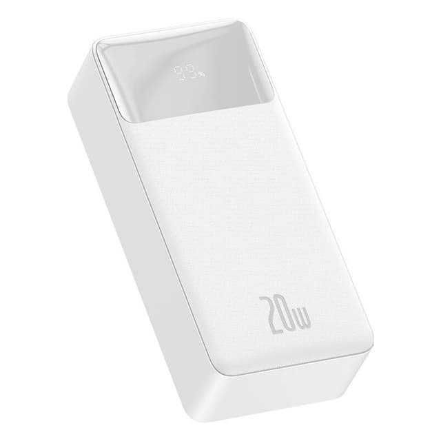 Powerbank Baseus Bipow 30000mAh, 20W (hvid)