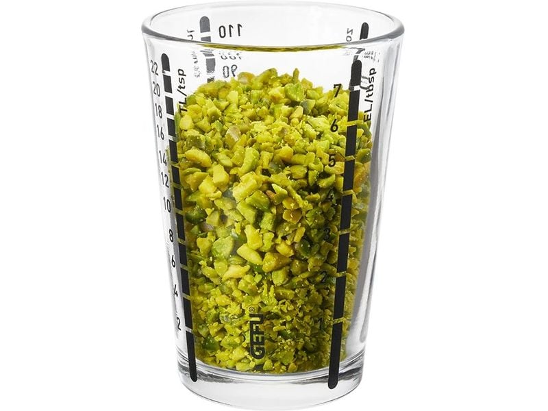 GEFU Messbecher Mini Messi 100 ml Messbecher aus Glas