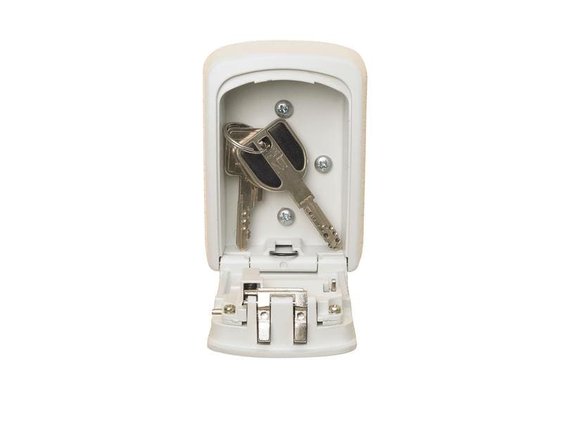 Masterlock Schlüsselsafe Select Access Hellgrau Mittelgrosser Schlüsselkasten – Wandhalterung