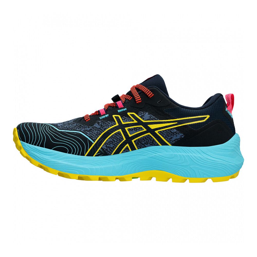 Asics GEL-TRABUCO 11 - Chaussures trail Femme french blue/vibrant yellow