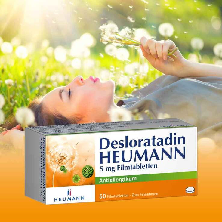 Desloratadin HEUMANN 5 mg Filmtabletten, 100 St
