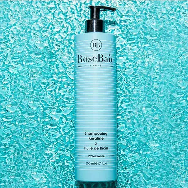 Shampoo Rosebaie Queratina x Rícino 500ml