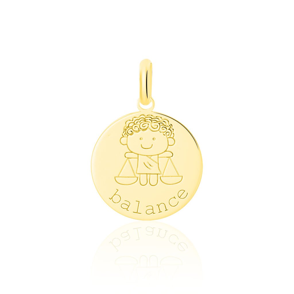 Pendentif Jannila Zodiaque Or Jaune