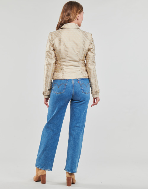 Guess - OLIVIA MOTO JACKET - Beige