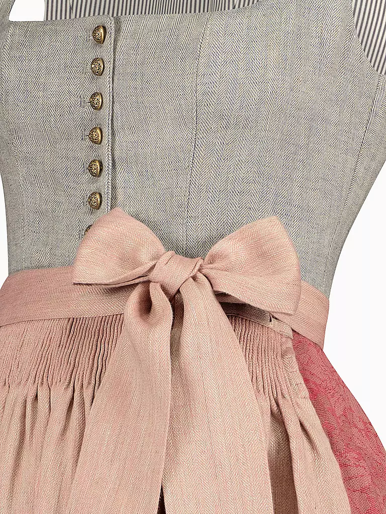 GOTTSEIDANK Dirndl MONIKA 80cm rosa