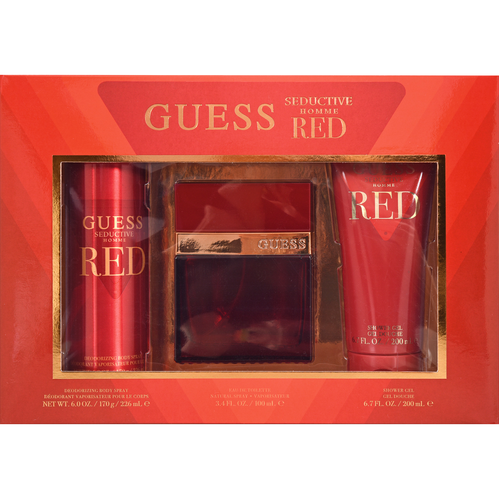 Guess Seductive Homme Red Duftset 3-teilig
