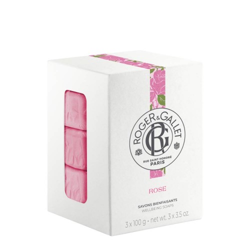 Roger & Gallet Rose Sabonetes 3x100g