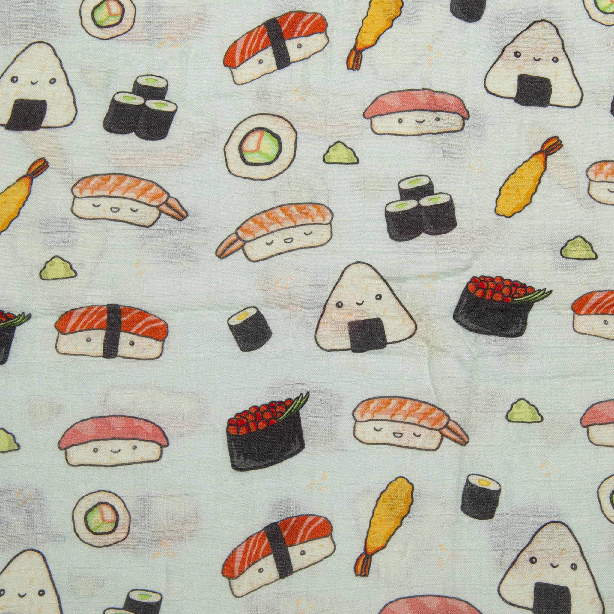 Loulou Lollipop Couverture Mousseline Bambou - Sushi