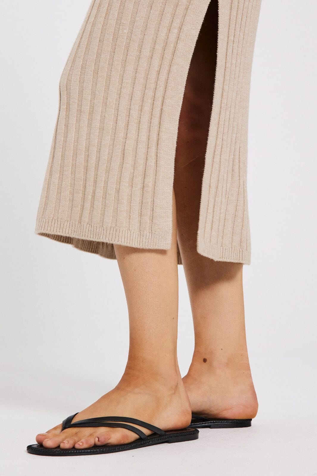 NORR Crome Rib Knit Dress
