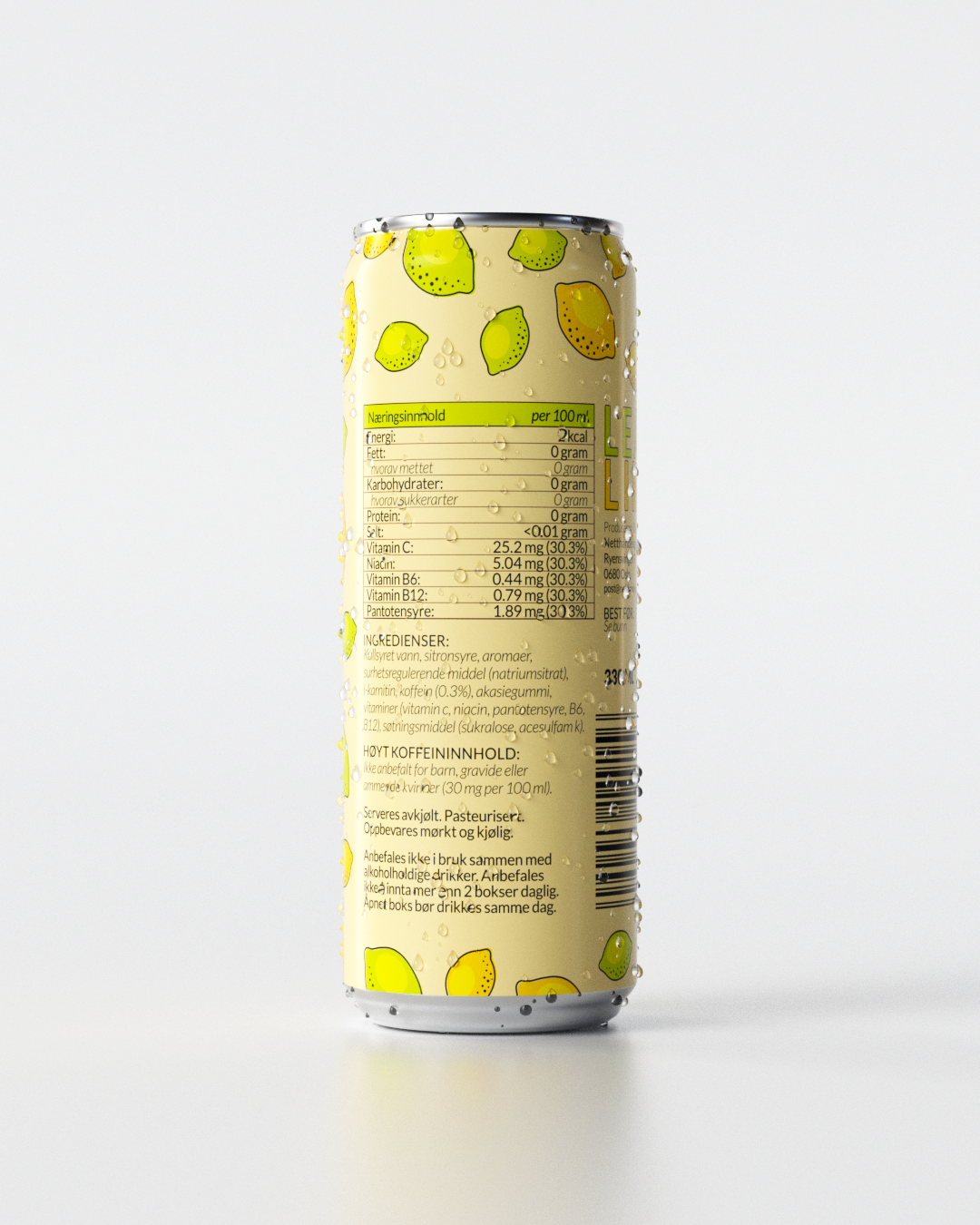 Lean Lime Energy Drink 330ml