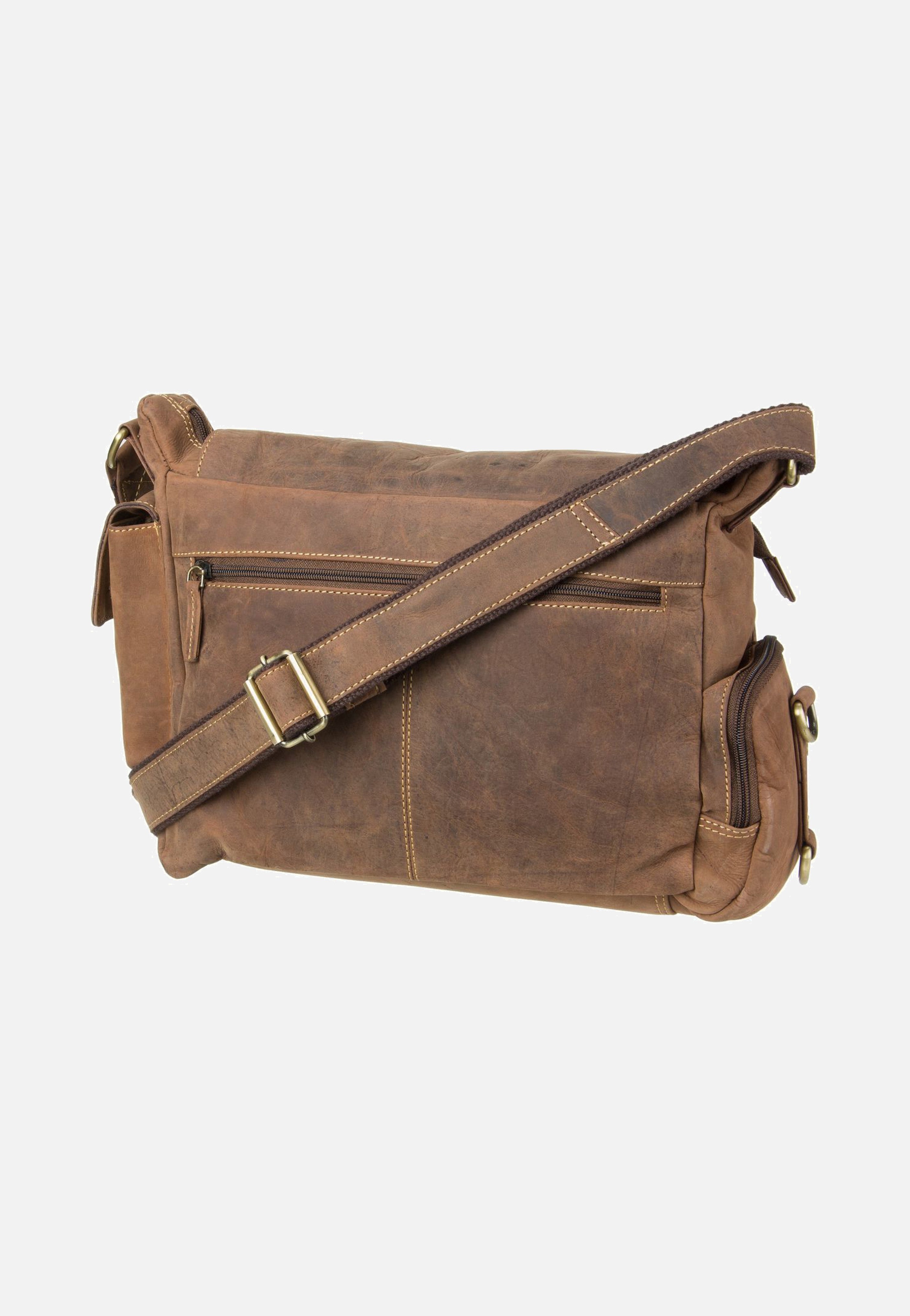 Vintage New Hunting Bag II Sattelbraun - Crossbody Bag