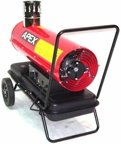 Indirekte Heizkanone Ölheizgebläse Heizgerät Bauheizer Dieselheizer AWZ (55214 Heizkanone 20KW)
