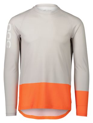 Maillot Manches Longues Poc MTB Pure Orange/Gris
